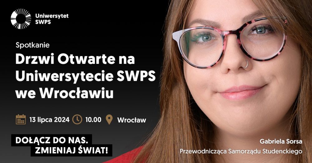 Uniwersytet SWPS we Wrocławiu zaprasza na drzwi otwarte 